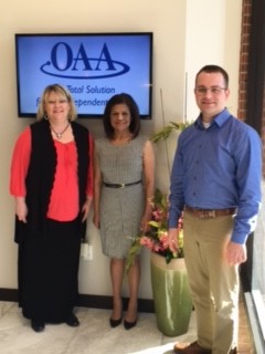 OAA employees at OAA office